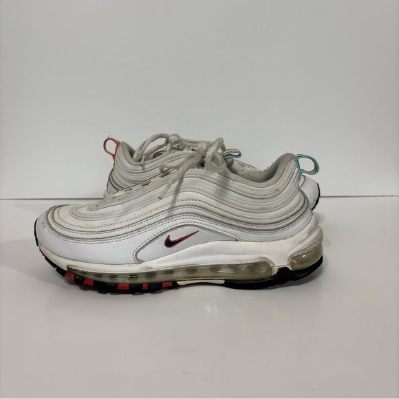 Nike Shoes - Nike Air Max 97
'Summit White/Siren Red-Black' Sneakers.‎ Size 8